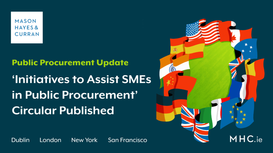 ‘Initiatives to Assist SMEs in Public Procurement’ Circular Published