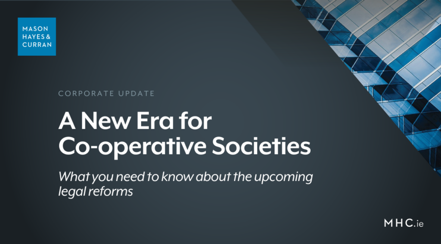 A New Era for Co-operative Societies