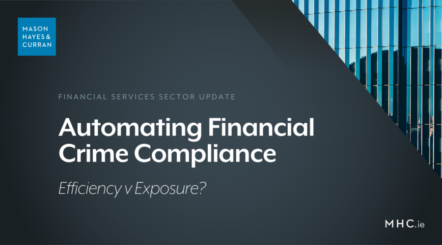 Automating Financial Crime Compliance