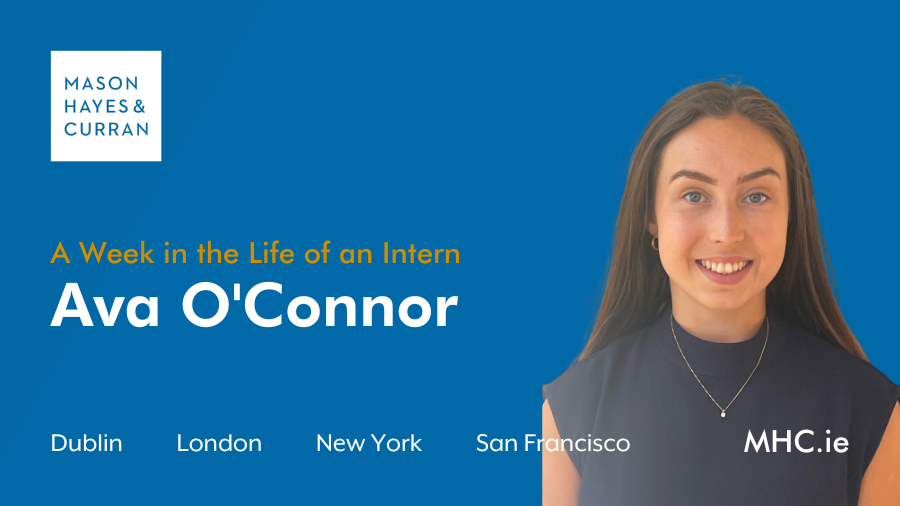 A Week in the Life of an Intern: Ava O'Connor