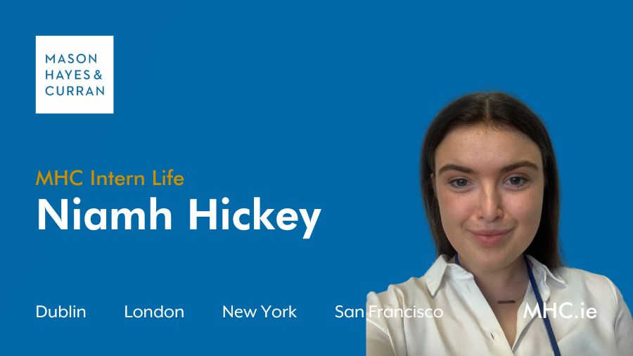 MHC Intern Life: Niamh Hickey