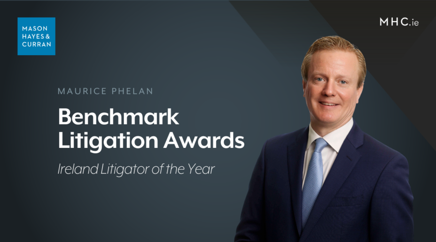 Maurice Phelan Benchmark Litigation Awards