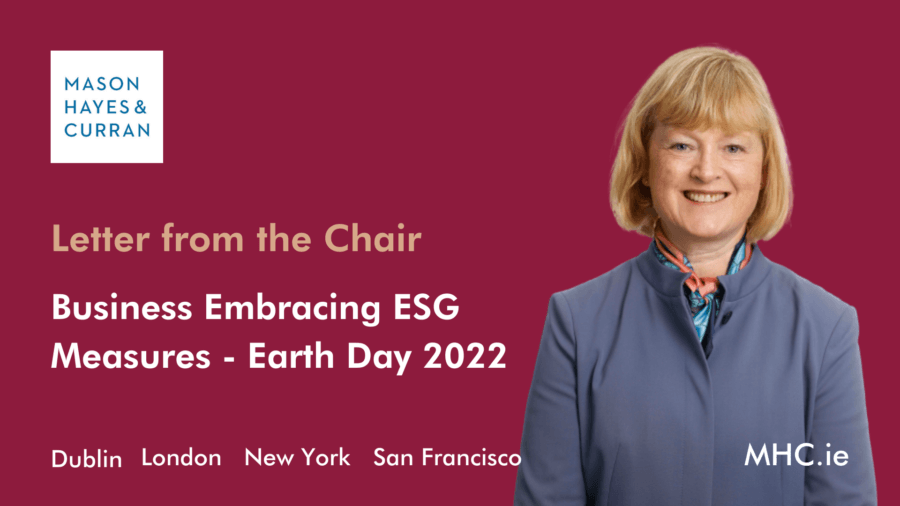 Business Embracing ESG Measures - Earth Day 2022