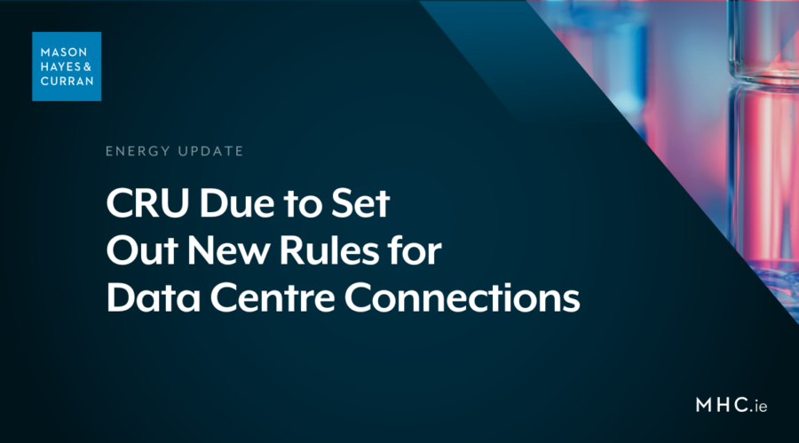 CRU Due to Set Out New Rules for Data Centre Connections