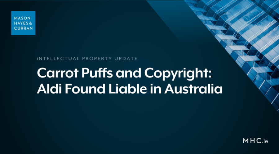 Carrot Puffs and Copyright Aldi Found Liable in Australia