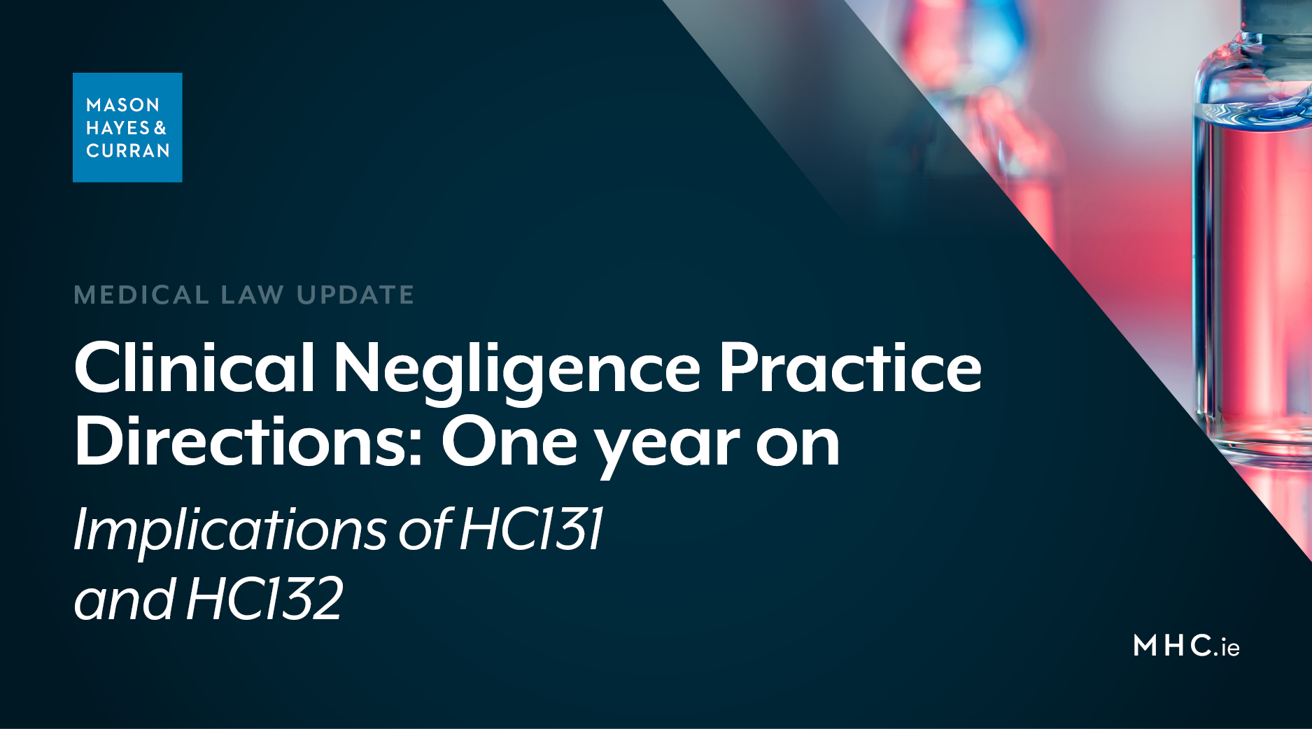 Clinical Negligence Practice Directions