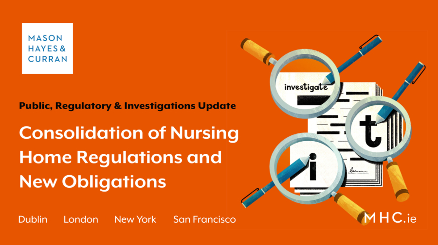 Consolidation of Nursing Home Regulations and New Obligations