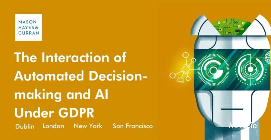 The Interaction of Automated Decision-making and AI under GDPR