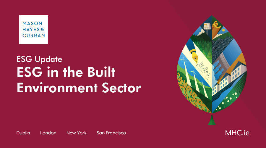 ESG in the Built Environment Sector