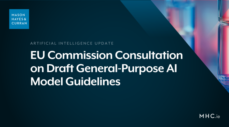 EU Commission Consultation on Draft General-Purpose AI Model Guidelines