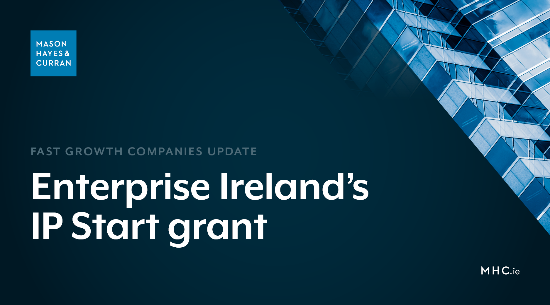 Enterprise Ireland’s IP Start grant