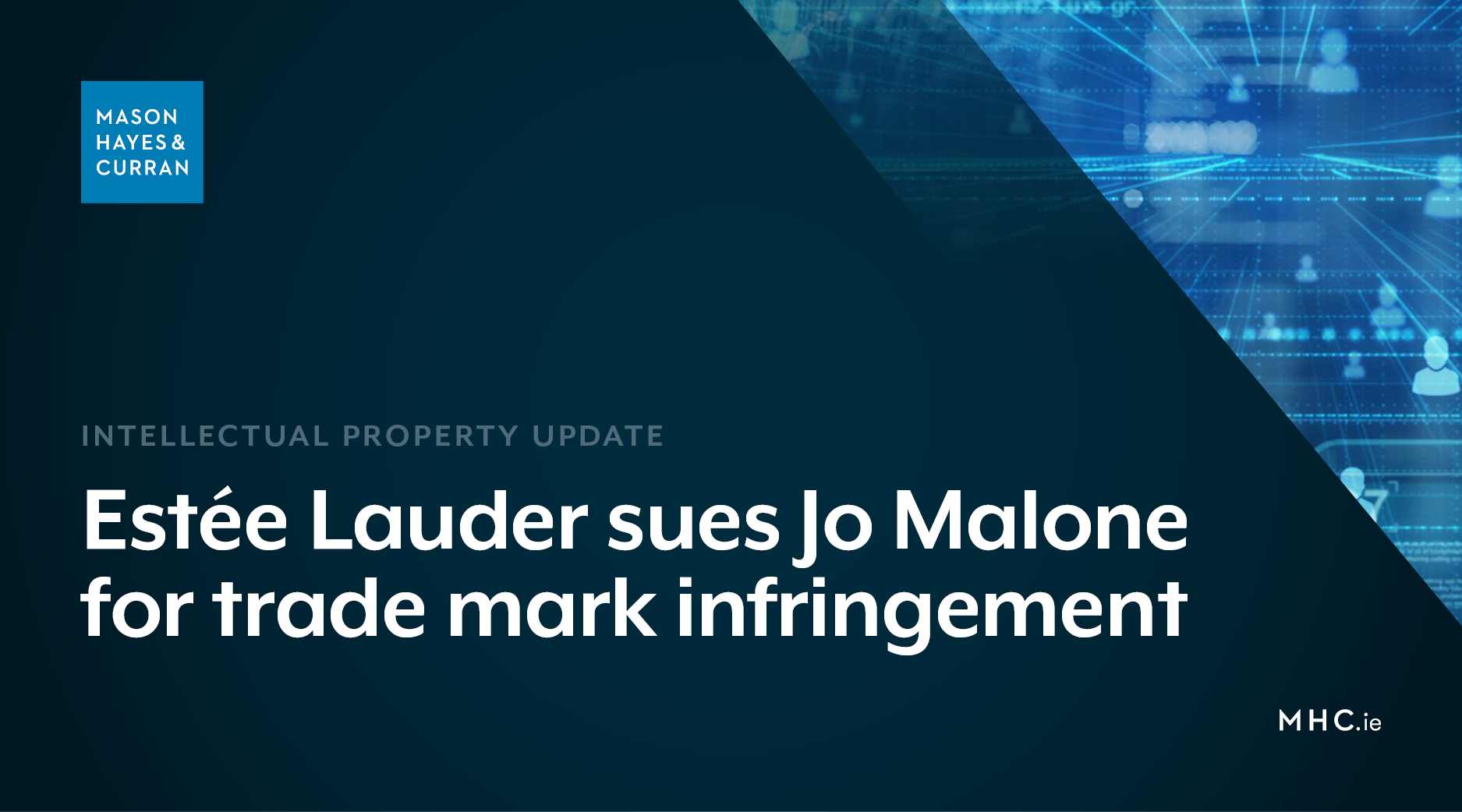 Estée Lauder sues Jo Malone for trade mark infringement