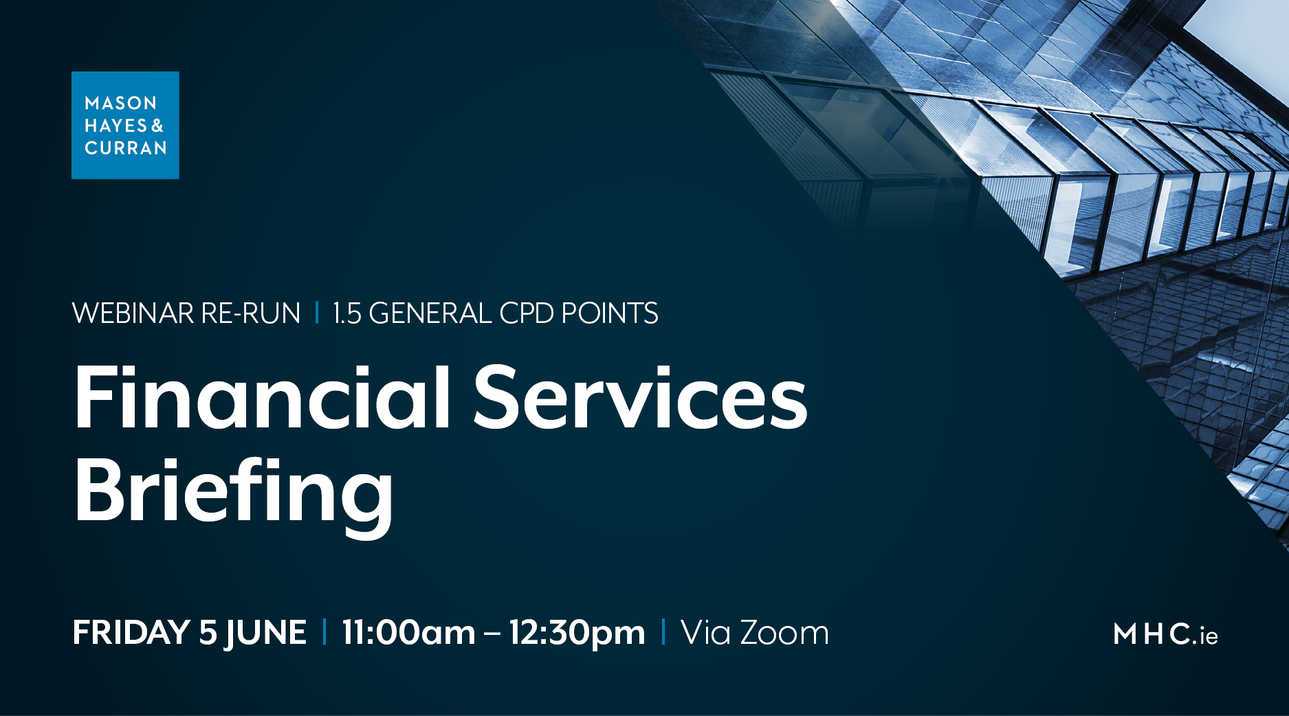 Webinar: Financial Services Briefing