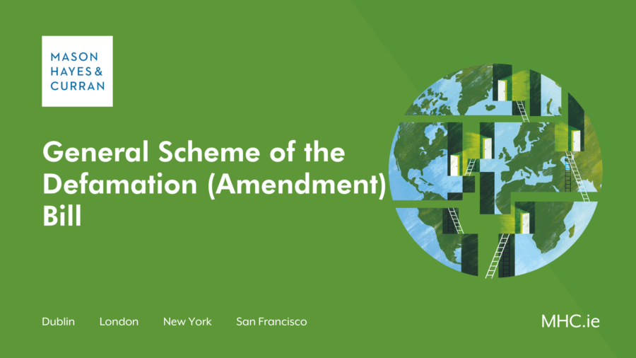 General Scheme of the Defamation (Amendment) Bill