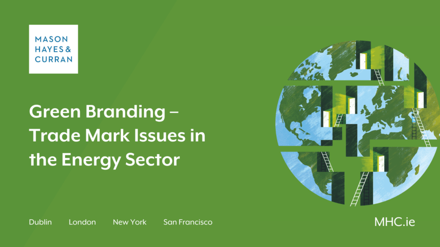 Green Branding – Trade Mark Issues in the Energy Sector