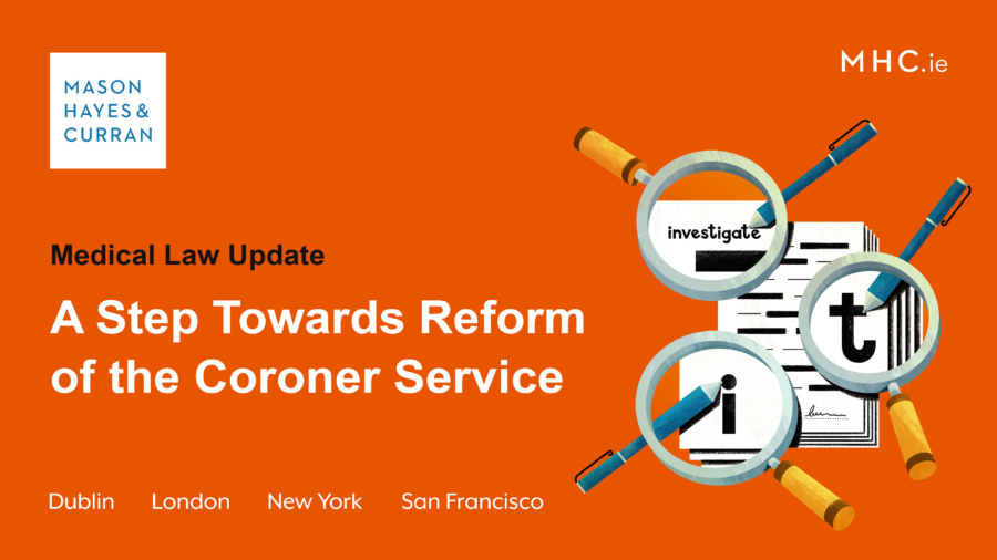 A Step Towards Reform of the Coroner Service