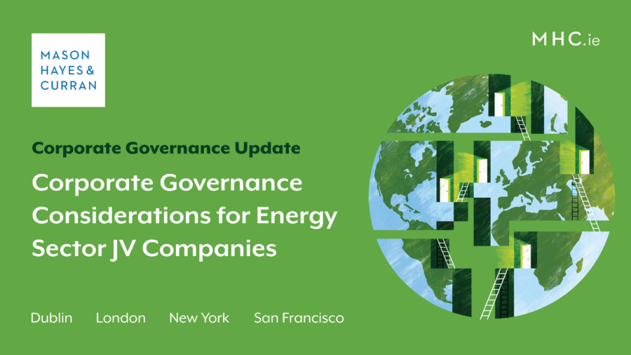 Corporate Governance Considerations for Energy Sector JV Companies