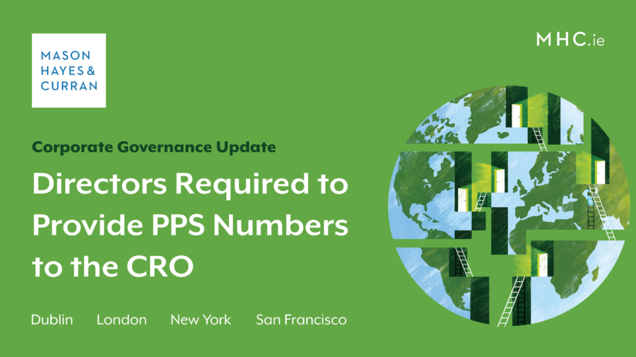 Directors Required to Provide PPS Numbers to the CRO