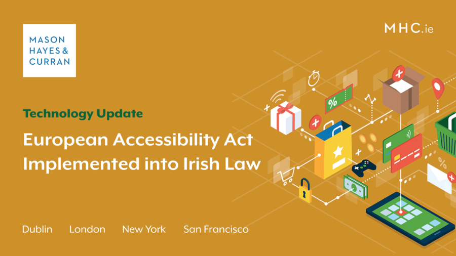 European Accessibility Act Implemented into Irish Law