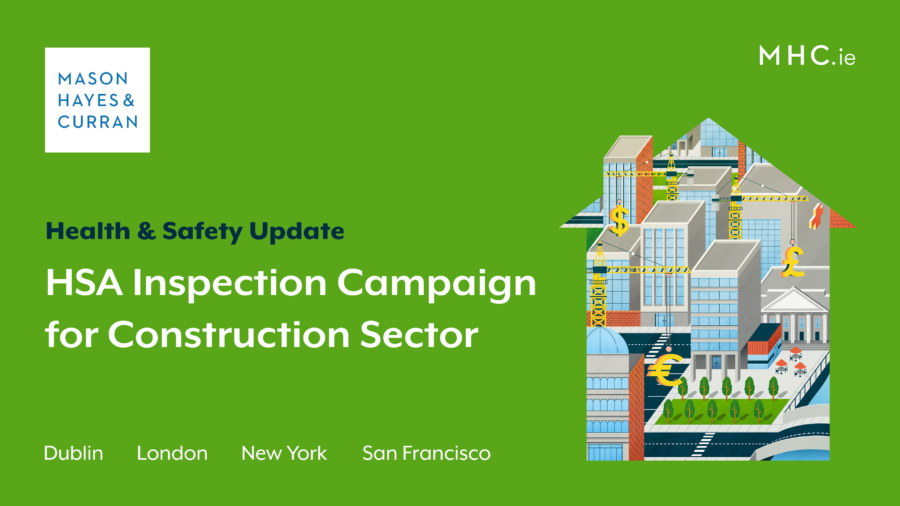 HSA Inspection Campaign for Construction Sector