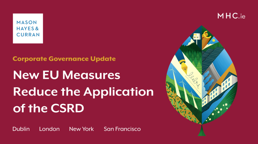 New EU Measures Reduce the Application of the CSRD