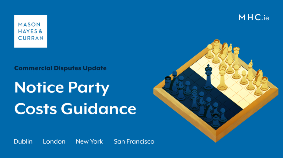 Notice Party Costs Guidance