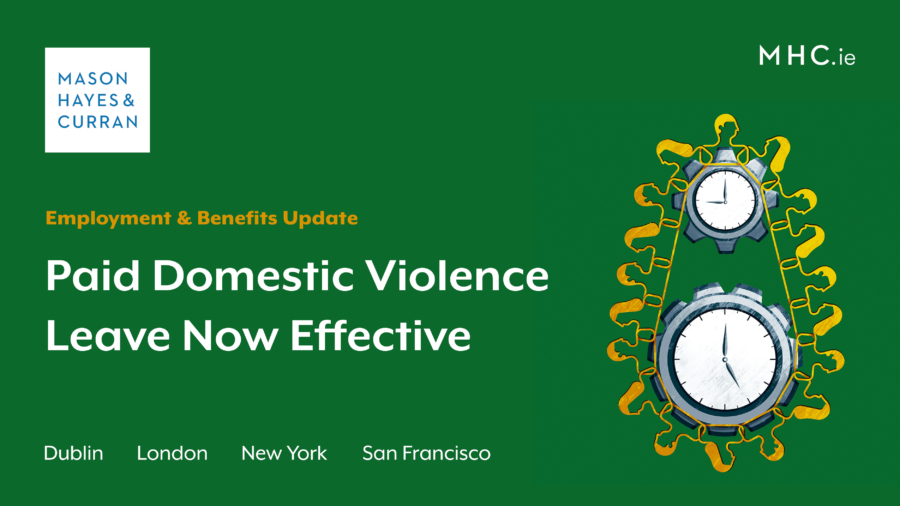 Paid Domestic Violence Leave Now Effective