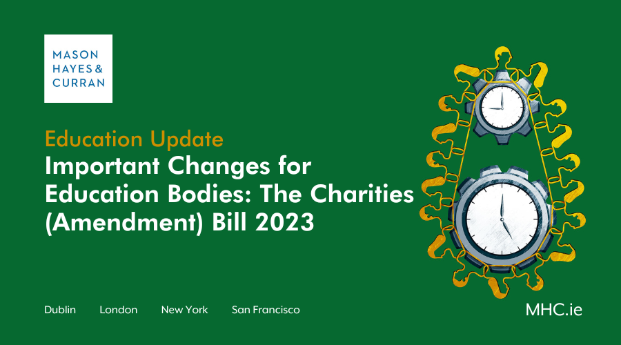 Important Changes for Education Bodies Charities (Amendment) Bill 2023