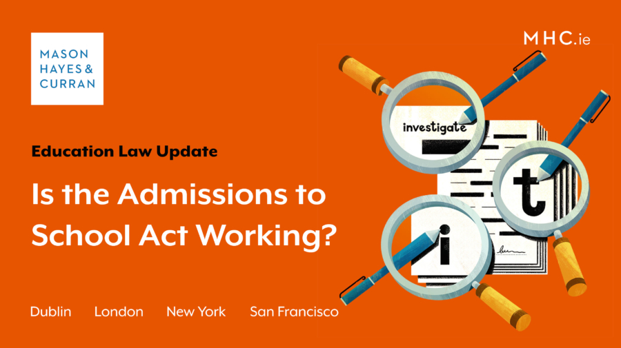 Is the Admissions to School Act Working?