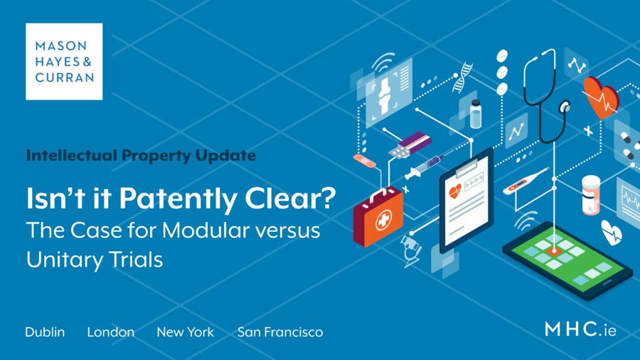 Isnt It Patently Clear - The Case for Modular versus Unitary Trials