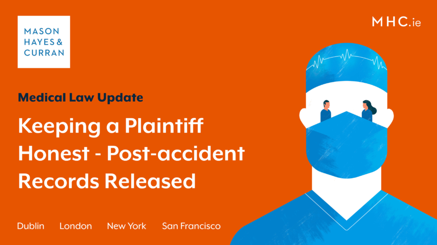 Keeping a Plaintiff Honest - Post-accident Records Released