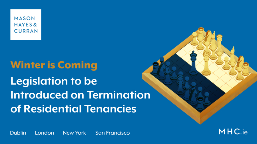 Legislation to be Introduced on Termination of Residential Tenancies