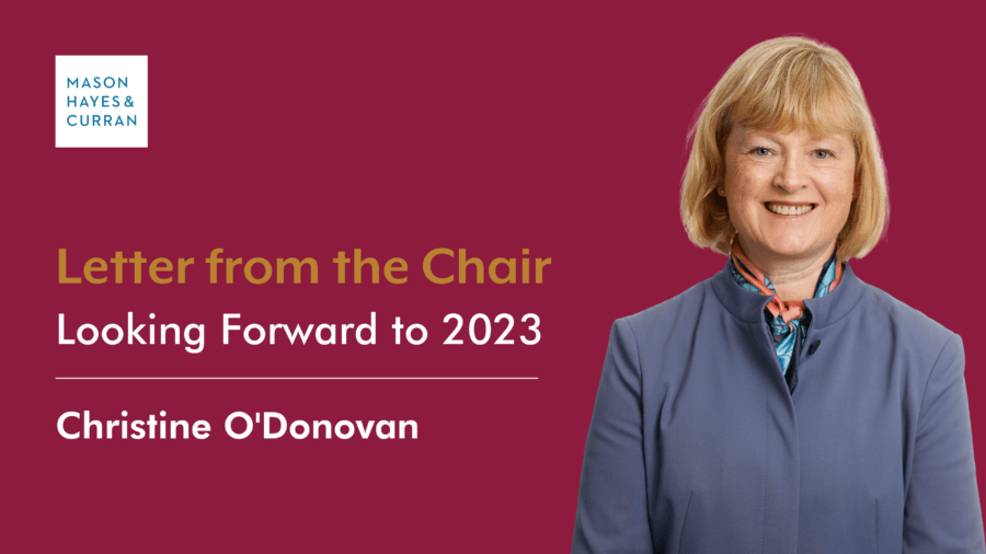 Letter from the Chair - 2023