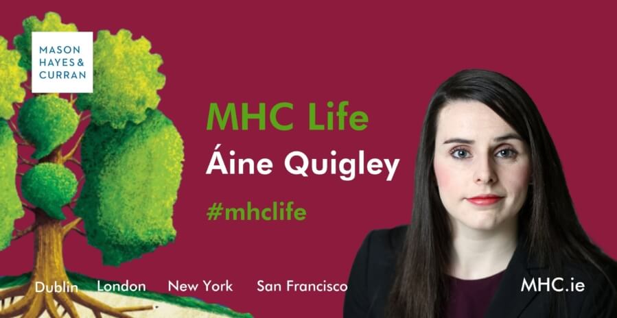 Áine Quigley MHC Life banner