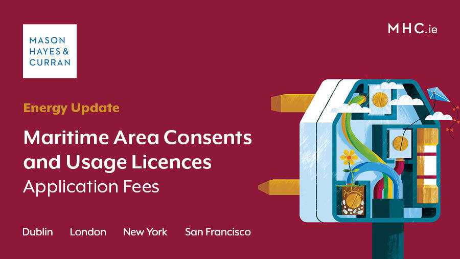 Maritime Area Consents and Usage Licences