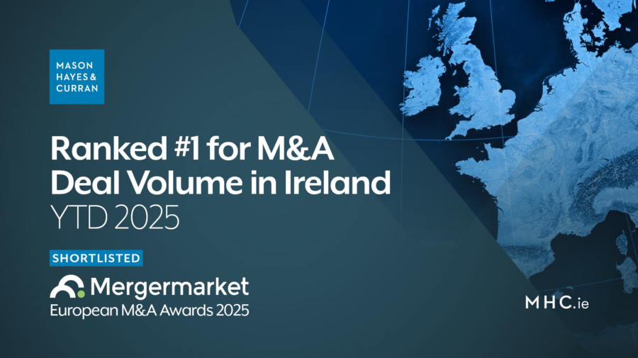 Mergermarket M&A Rankings #1 Ranking