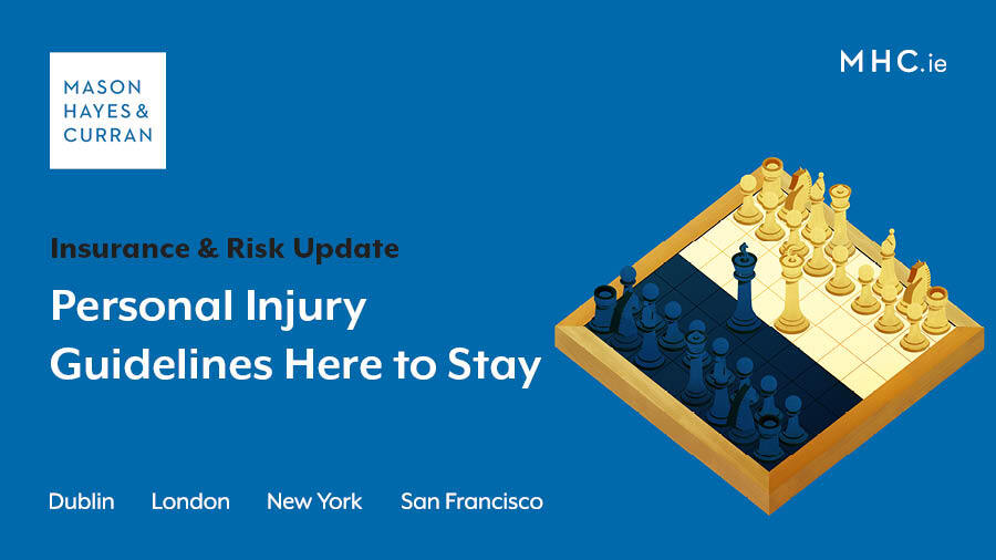 Personal Injury Guidelines Here to Stay