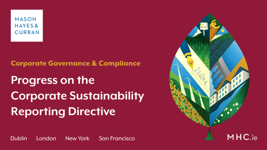 Progress on the Corporate Sustainability Reporting Directive