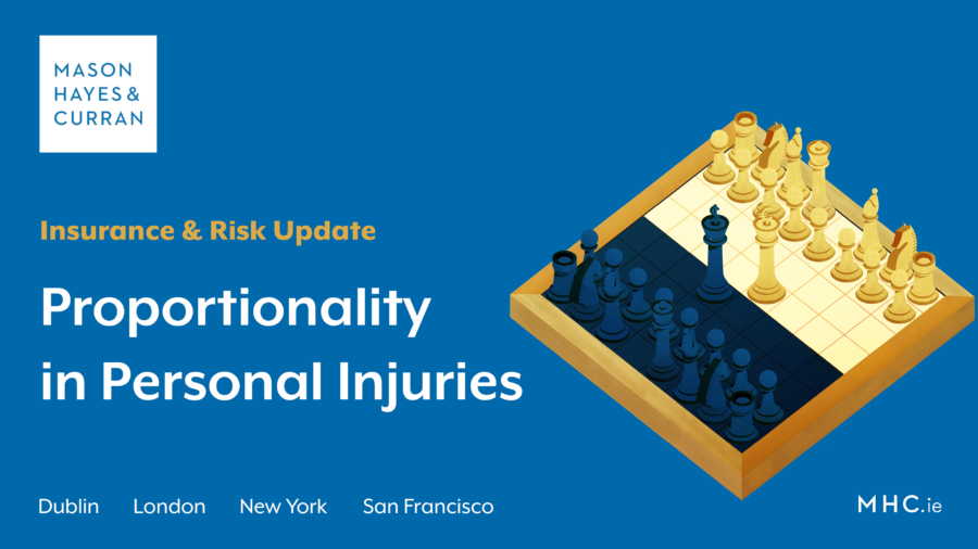 Proportionality in Personal Injuries