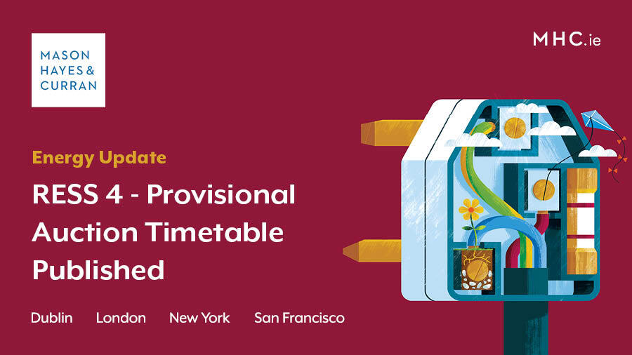 RESS 4 - Provisional Auction Timetable Published