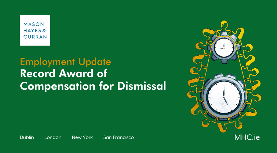 Record Award of Compensation for Dismissal