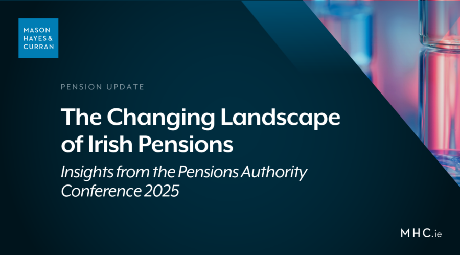 The Changing Landscape of Irish Pensions