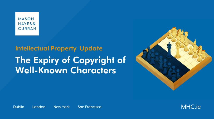 The Expiry of Copyright of Well-Known Characters