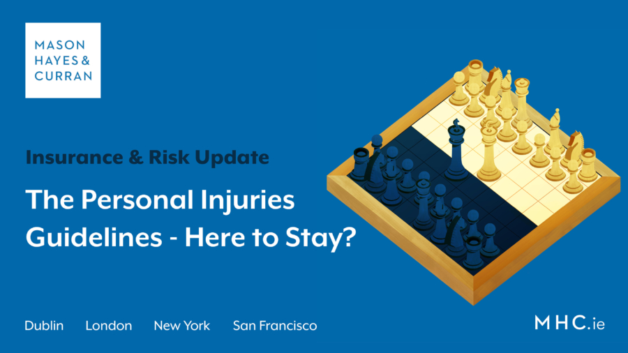 The Personal Injuries Guidelines - Here to Stay?