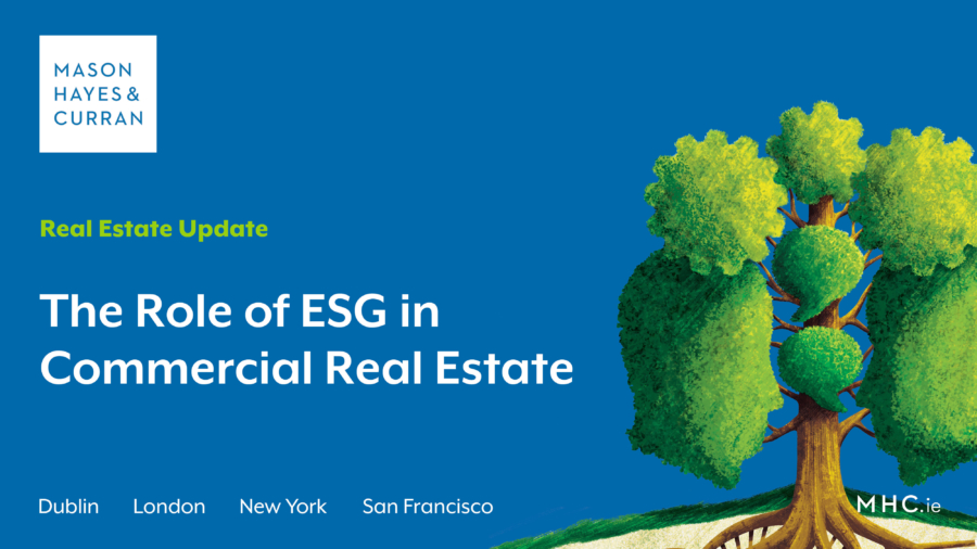 The Role of ESG in Commercial Real Estate