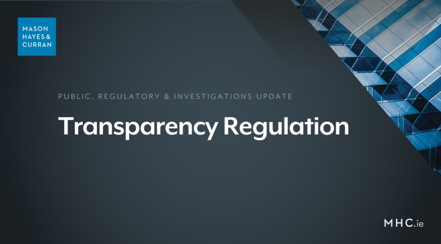 Transparency Regulation
