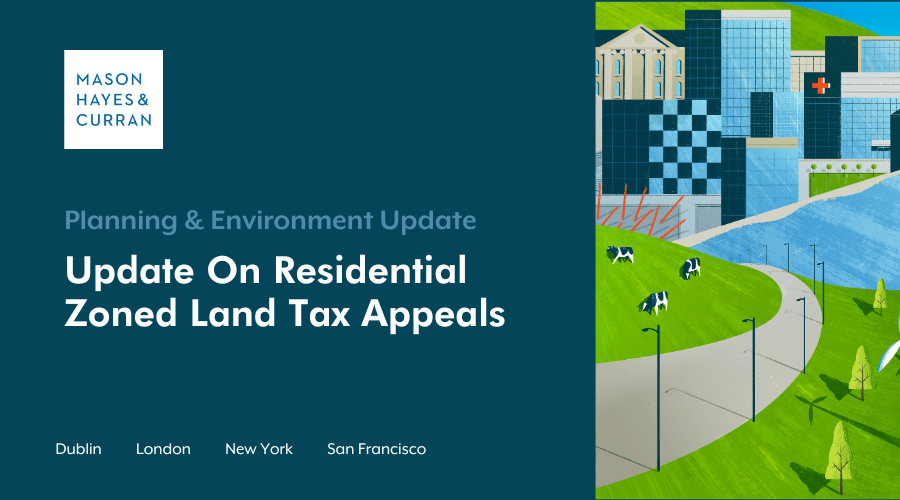 Update On Residential Zoned Land Tax Appeals
