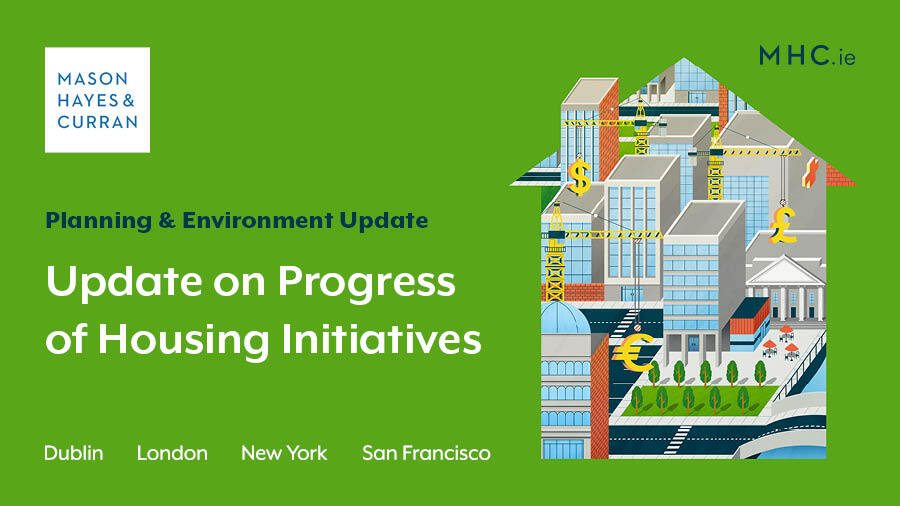 Update on Progress of Housing Initiatives