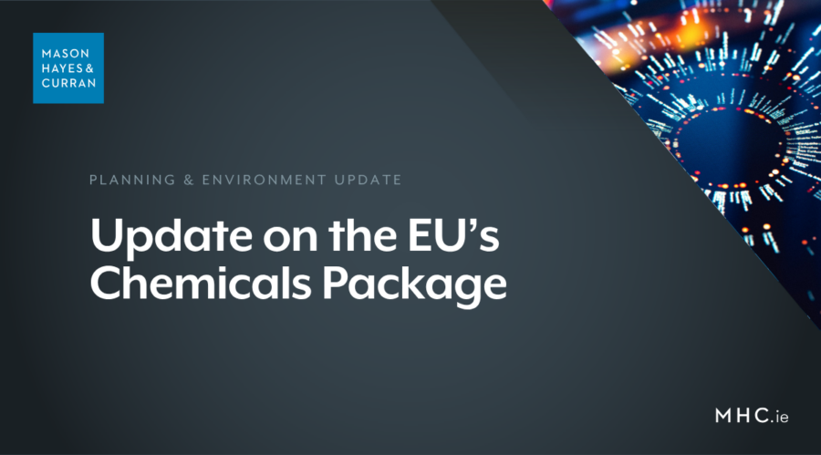 Update on the EU’s Chemicals Package