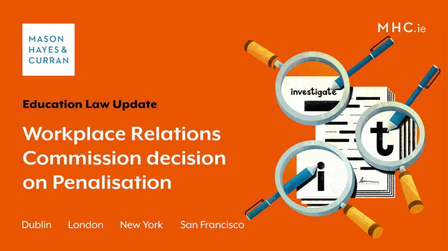 Workplace Relations Commission decision on Penalisation